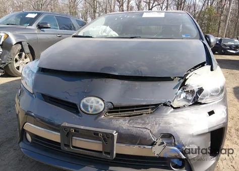 2014 Toyota Prius Plug-In Advanced из США, поврежденный, VIN JTDKN3DPXE3060859